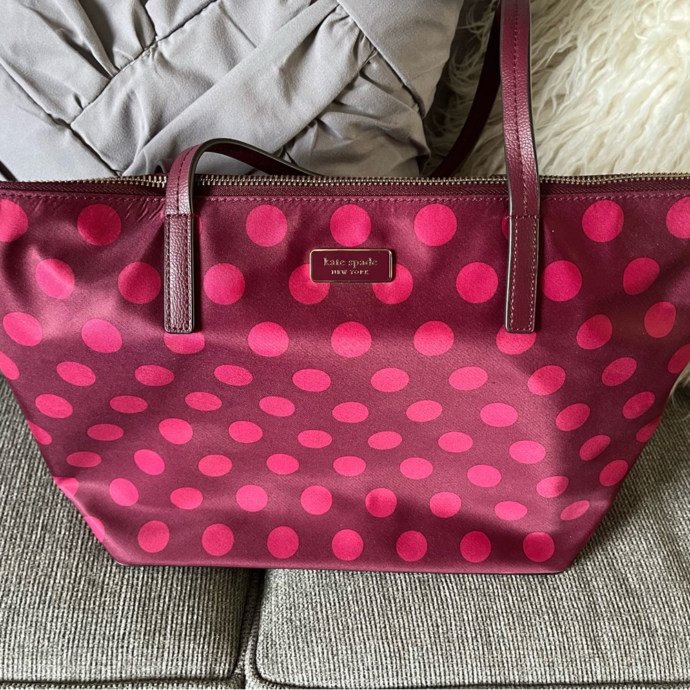 Like New Pink Late Spade Purse